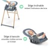 INGENUITY Chaise haute 7 en 1 de la naissance jusqu'a 5 ans Proper Pos