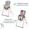 INGENUITY Chaise haute 7 en 1 de la naissance jusqu'a 5 ans Proper Pos