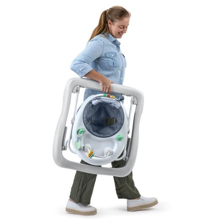 INGENUITY - Chambray - Trotteur pour bébé pliable, évolutif avec activités Cadeau Noel bébé- 3 hauteurs - 6M+ INGENUITY - Chambray - Trotteur pour bébé pliable, évolutif avec activités Cadeau Noel bébé- 3 hauteurs - 6M+