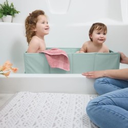 INGENUITY - Baignoire bébé pliable - Nomade - Doublure imperméable