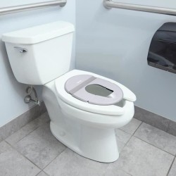 INGENUITY Réducteur de toilette universel nomade enfant, bébé, en v