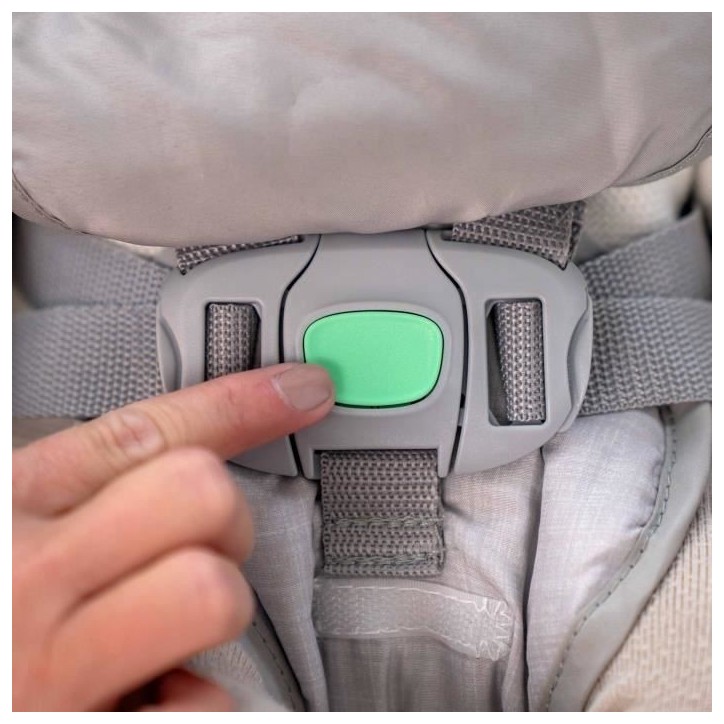 INGENUITY Transat bébé balancelle électrique pliable EndlessBloom, arche jouets, réglages balancement, minuterie, inclinaiso