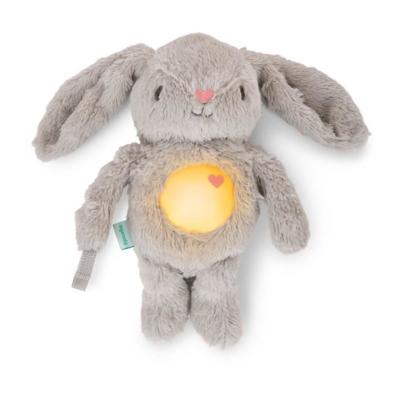 INGENUITY Veilleuse bébé, Doudou lapin, cadeau Noël, peluche Sylvie