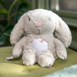 INGENUITY Veilleuse bébé, Doudou lapin, cadeau Noël, peluche Sylvie