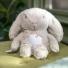 INGENUITY Veilleuse bébé, Doudou lapin, cadeau Noël, peluche Sylvie