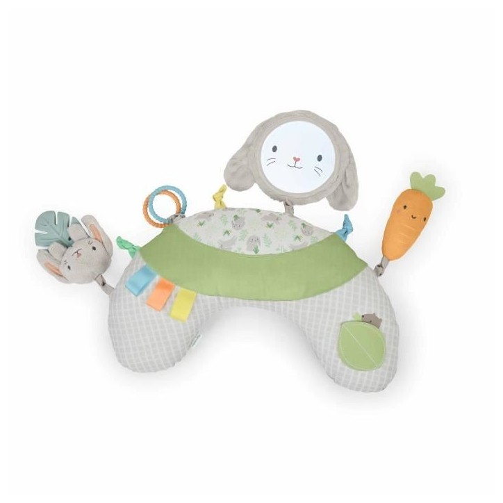 INGENUITY Tapis d'éveil au sol bébé Sylvi pour le temps passé sur le ventre plus long avec jouets mutil sensoriels INGENUITY Tapis d'éveil au sol bébé Sylvi pour le temps passé sur le ventre plus long avec jouets mutil sensoriels