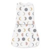 INGENUITY, Gigoteuse d'Emmaillotage, sac de couchage Lunes, pour mi-sa