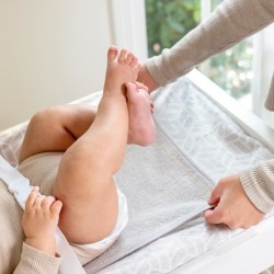 INGENUITY Matelas a langer bébé avec 1 housse de protection impermé
