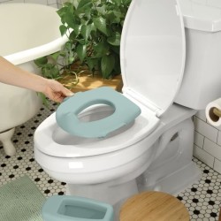 INGENUITY Mini Toilette enfant avec Réducteur de Toilette inclus, Cha