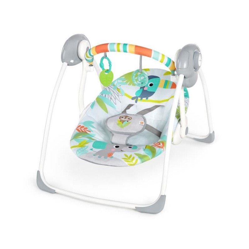 BRIGHT STARS Transat bébé balancelle électrique pliable Toucan arch BRIGHT STARS Transat bébé balancelle électrique pliable Toucan arch