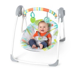 BRIGHT STARS Transat bébé balancelle électrique pliable Toucan arch