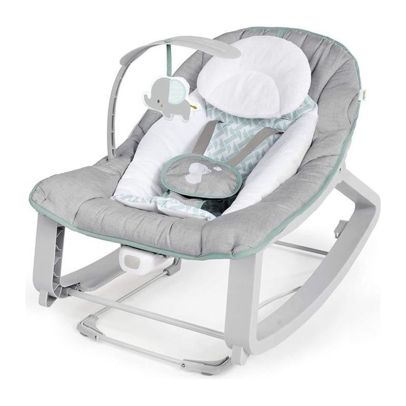 INGENUITY Transat bébé a bascule évolutif Keep Cozy Weaver 3 Positi INGENUITY Transat bébé a bascule évolutif Keep Cozy Weaver 3 Positi