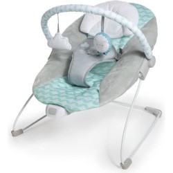 INGENUITY Transat bébé Nuages, Vibrations apaisantes, Arche d'éveil