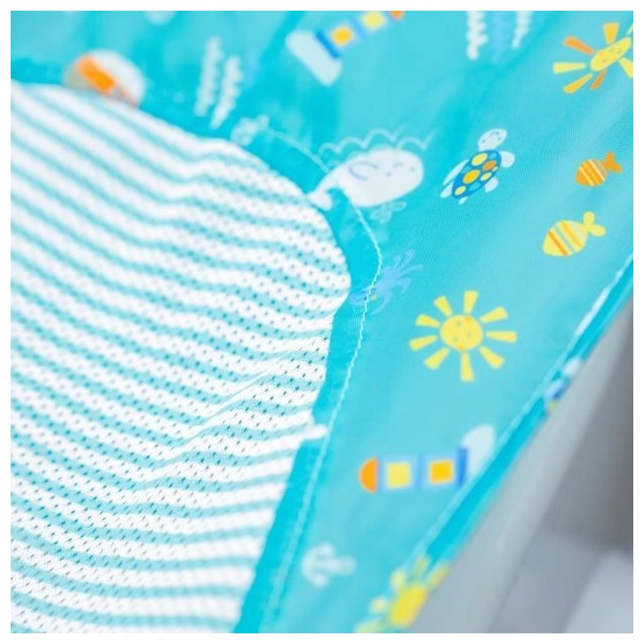 INGENUITY Baignoire bébé évolutive, grand confort, extra-large avec transat bébé hamac en tissu doux, jusqu'a 24 mois INGENUITY Baignoire bébé évolutive, grand confort, extra-large avec transat bébé hamac en tissu doux, jusqu'a 24 mois