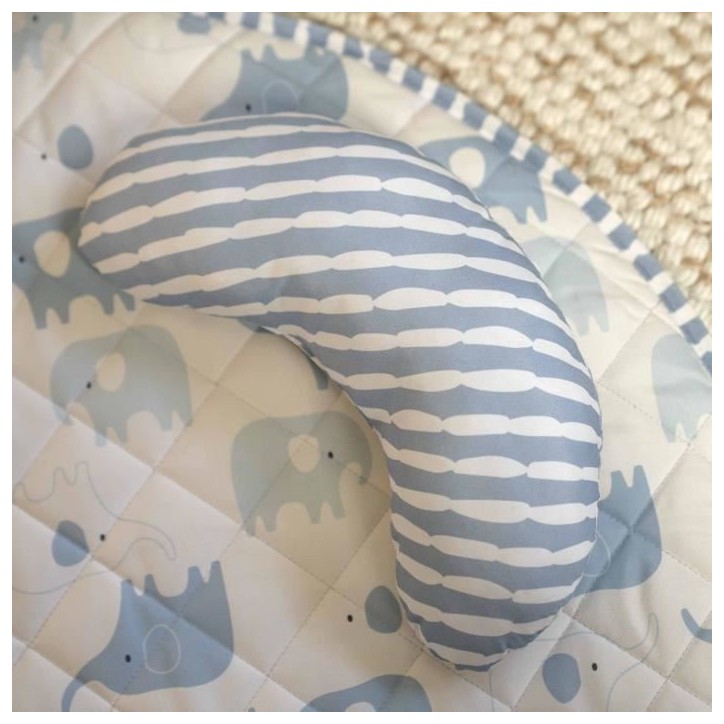 INGENUITY Tapis d'éveil bébé pliable Cosy Spot Elephant,coussin reversible, arche de jeux en bois, mirroir et jouets sensorie INGENUITY Tapis d'éveil bébé pliable Cosy Spot Elephant,coussin reversible, arche de jeux en bois, mirroir et jouets sensorie