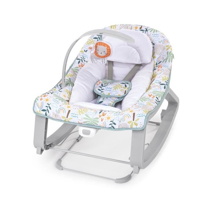 INGENUITY Transat bébé bascule évolutif 3-en-1 Keep Cozy -Tropical INGENUITY Transat bébé bascule évolutif 3-en-1 Keep Cozy -Tropical
