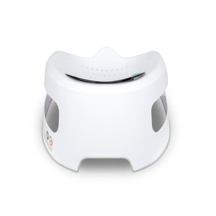 INGENUITY Transat de bain bébé antidérapant transat perforé pour laisser couler l'eau, nettoyage facile 0-6 mois INGENUITY Transat de bain bébé antidérapant transat perforé pour laisser couler l'eau, nettoyage facile 0-6 mois