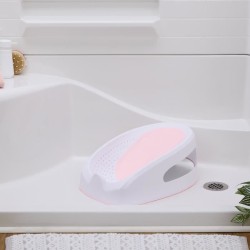 INGENUITY Transat de bain bébé fille antidérapant, de 0 a 6 mois ou