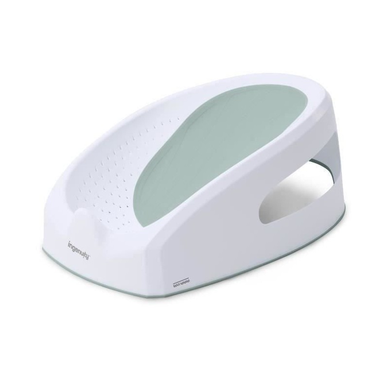 INGENUITY Transat de bain bébé fille antidérapant, de 0 a 6 mois ou INGENUITY Transat de bain bébé fille antidérapant, de 0 a 6 mois ou