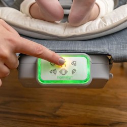 INGENUITY -Parker- Transat bébé pliable massage ventre - Position fi