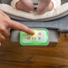 INGENUITY -Parker- Transat bébé pliable massage ventre - Position fi