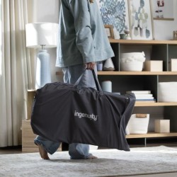 INGENUITY Transat a bascule bébé, massage ventre, Chambray, Cadeau N