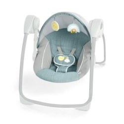 INGENUITY Transat bébé balancelle électrique Sun Valley, 2 jouets,