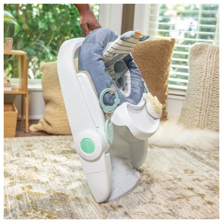 INGENUITY Casi le zebre, Siege bébé d'apprentissage - apporte support a bébé, Cadeau Noel bébé INGENUITY Casi le zebre, Siege bébé d'apprentissage - apporte support a bébé, Cadeau Noel bébé