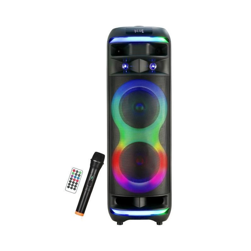 Enceinte karaoké - INOVALLEY - RGB - 800 Watts - Bluetooth V5.0 - Mic Enceinte karaoké - INOVALLEY - RGB - 800 Watts - Bluetooth V5.0 - Mic