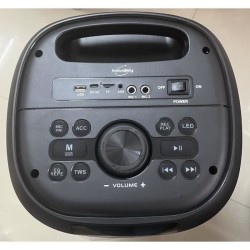 Enceinte karaoké - INOVALLEY - RGB - 800 Watts - Bluetooth V5.0 - Mic
