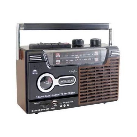 Radio-cassette enregistreur - INOVALLEY - RK10N - Haut-parleur 1 x 8 W