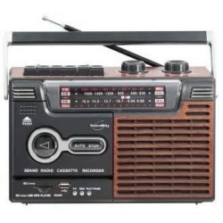 Radio-cassette enregistreur - INOVALLEY - RK10N - Haut-parleur 1 x 8 W