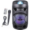 INOVALLEY KA02 BOWL- Enceinte lumineuse Bluetooth 400W - Fonction Kara