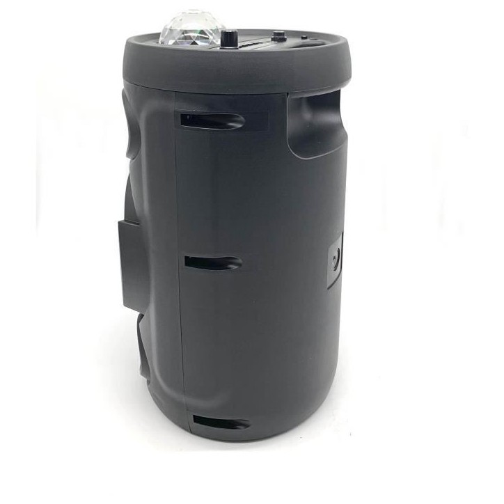 INOVALLEY KA02 BOWL- Enceinte lumineuse Bluetooth 400W - Fonction Karaoké - Boule kaléidoscope LED multicolore - Port USB, Mic
