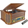 INOVALLEY RETRO29E-N Chaîne Hifi vinyle style rétro - Bluetooth 5.0
