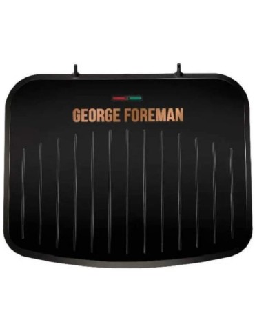 Fit Grill Copper Medium George Foreman 25811-56 - 2 en 1 - Rangement pratique - Performance & Design Premium - Nettoyage facile