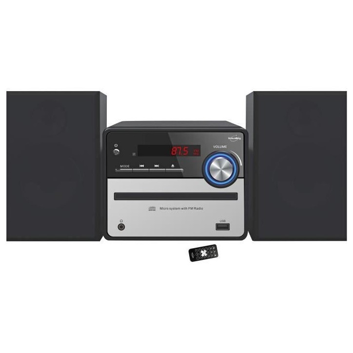Chaîne Hifi bluetooth 5.0 - INOVALLEY - CH37-BTH - Lecteur CD - 2 x 25W Chaîne Hifi bluetooth 5.0 - INOVALLEY - CH37-BTH - Lecteur CD - 2 x 25W