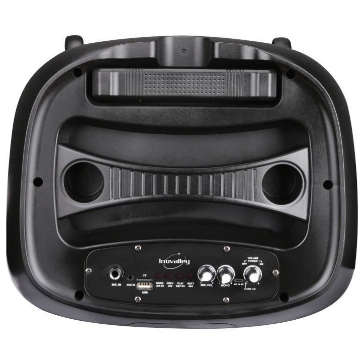 Enceinte trolley - INOVALLEY - KA122 - 700W - Bluetooth - Lumineuse Enceinte trolley - INOVALLEY - KA122 - 700W - Bluetooth - Lumineuse
