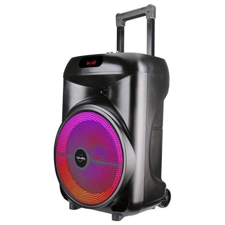 Enceinte trolley - INOVALLEY - KA122 - 700W - Bluetooth - Lumineuse Enceinte trolley - INOVALLEY - KA122 - 700W - Bluetooth - Lumineuse