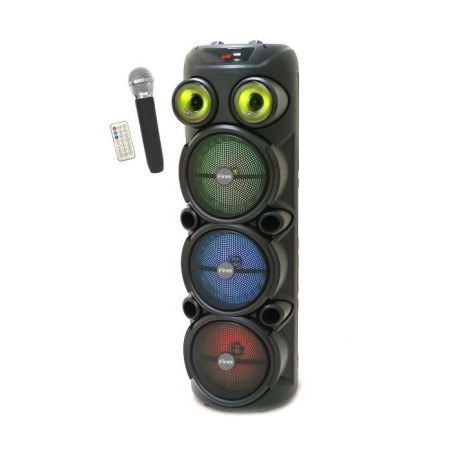 Enceinte karaoké lumineuse - INOVALLEY - KA129-XXL - Bluetooth V5.0 -