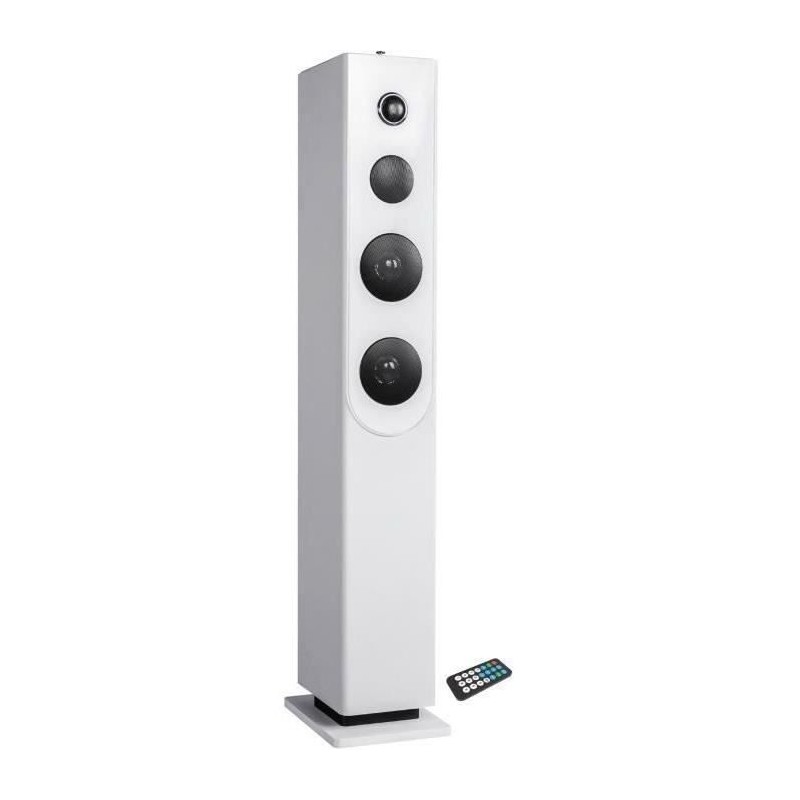 Tour de son Bluetooth INOVALLEY HP33-CD - Lecteur CD - Haut-parleurs 1 Tour de son Bluetooth INOVALLEY HP33-CD - Lecteur CD - Haut-parleurs 1