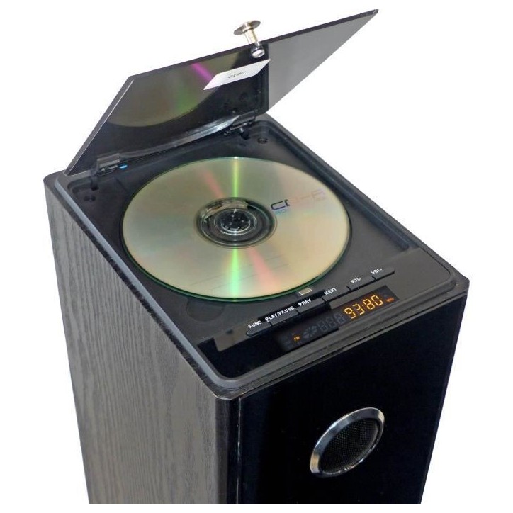 Tour de son Bluetooth Lecteur CD INOVALLEY HP33-CD - Noir Tour de son Bluetooth Lecteur CD INOVALLEY HP33-CD - Noir
