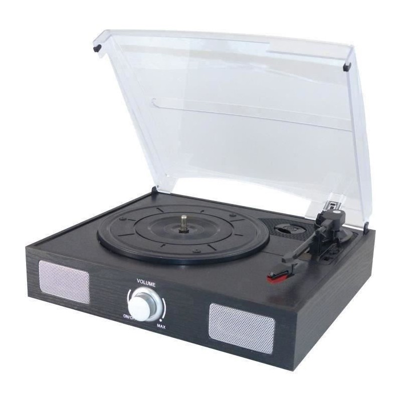 Platine vinyle INOVALLEY TD11 avec disque numérique USB et haut-parle Platine vinyle INOVALLEY TD11 avec disque numérique USB et haut-parle