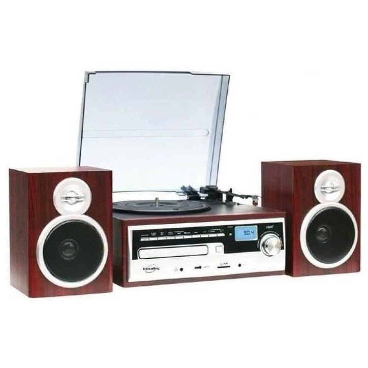INOVALLEY CH14E Chaîne HiFi vintage avec encodage