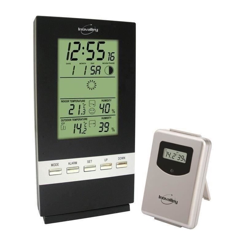 STATION METEO SANS FIL RADIO - INOVALLEY - SM300- B