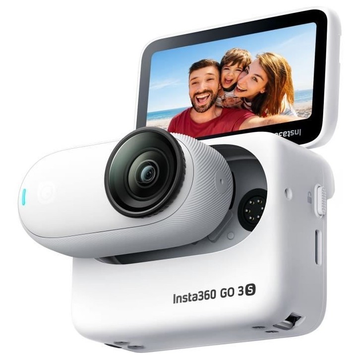 Caméra sport - INSTA360 - GO 3S - 128 Go - Étanche - 4K Caméra sport - INSTA360 - GO 3S - 128 Go - Étanche - 4K