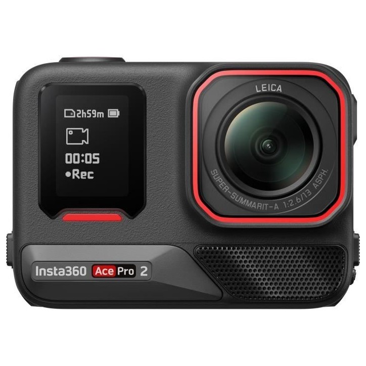 Pack Caméra sport Insta360 Ace Pro 2 Noir + 2nde batterie Pack Caméra sport Insta360 Ace Pro 2 Noir + 2nde batterie