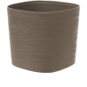 Pot avec réserve d'eau - GARDEN ID Respect - Taupe 40 x 40 cm - 100%