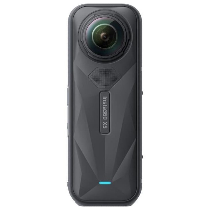 Insta360 X5 Bundle Edition - Caméra de sport 360° - 8K - WiFi et Bluetooth - FlowState - Etanche - 185mn d'autonomie