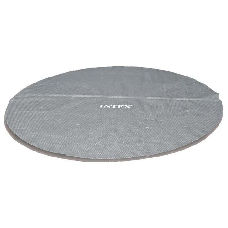 Bâche a bulles pour piscine INTEX - Diametre 4,20m - Renforcée pour une meilleure durabilité - Gris Bâche a bulles pour piscine INTEX - Diametre 4,20m - Renforcée pour une meilleure durabilité - Gris